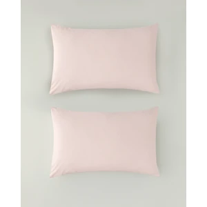 English Home Pure Pamuklu 2'li Yastık Kılıfı 50X70 cm Toz Pembe