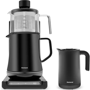 Smart Royaltea Plus 2 In 1 Otomatik Çay ve Türk Kahve Makinesi Wifi Mat Siyah