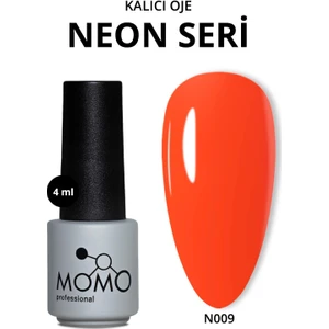 Kalıcı Oje N009, Neon Yanık Turuncu, 4 ml