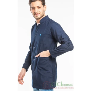 Cici Forma Hakim Yaka Lacivert Erkek Önlüğü