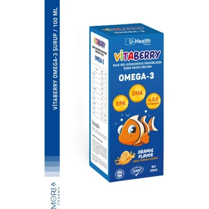 Vitaberry Balık Yağı, Astaksantin ve Fosfatidilserin Içeren Takviye Edici Gıda 100ML