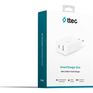 T.tec Şarj 2SCS24B USB + Type-C Çıkış Başlık 32 Watt