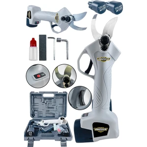 Lieber German Teknoloji 88VF 10AH Çelik Şanzıman 32MM Ağızlı 2x Akülü Dal Bağ Kesme Makası