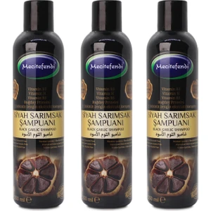 Siyah Sarımsak Şampuanı 250 Ml 3'Lü