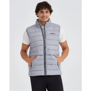 M Outerwear Padded Vest Erkek Gri  S231241-035