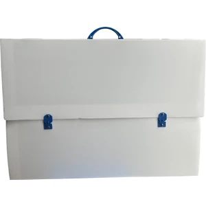 Dirilim Plastik Resim Çantası 50x70 Bürük Boy Proje Çantası ve Proje Kutusu Plastik oluklu evrak çantası