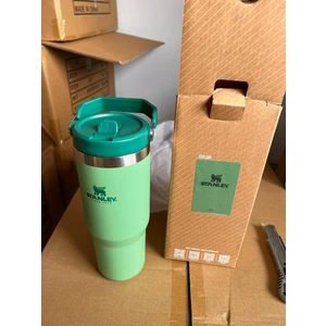 The Iceflow Flip Straw Pipetli Termos Bardak 0,89 Lt-Yeşil