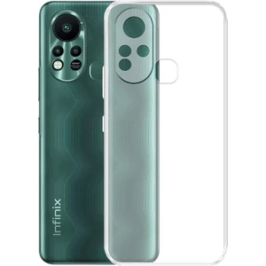 Infinix Hot 11S Kılıf Kamera Korumalı Şeffaf Yumuşak Silikon Kılıf