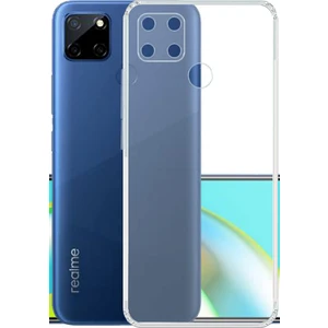 Realme C12 Kılıf Kamera Korumalı Şeffaf Yumuşak Silikon Kılıf