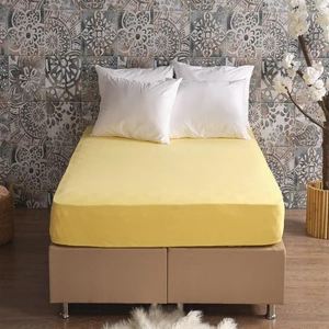 Miabella Home Gold Luxury Çift Kişilik Lastikli Penye Çarşaf 13746