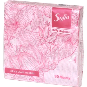 Kumaş Dokulu Lüks Pembe Peçete 33X33 cm - 30 Adet