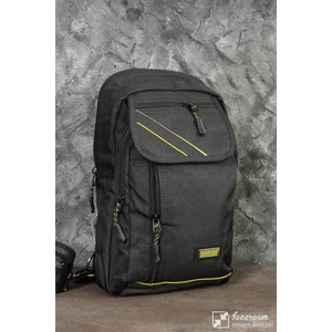 My Geppeto Bag Çapraz Sırt Omuz Göğüs Su Geçirmez Askılı Unisex Siyah Çanta