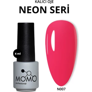 Kalıcı Oje N007, Neon Barbi Pembe, 4 ml