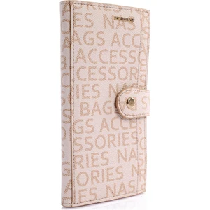 Delmare Monogram Kadın Fermuarlı ve Çıtçıtlı Cüzdan