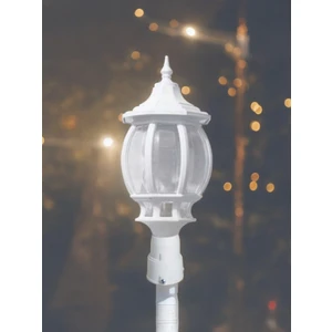 Full Reyon Günışığı Ampul Dahil Direk Üstü Bahçe Aydınlatma Armatürü, (Direk Hariç) E27 Duy Bahçe Duvar Aplik