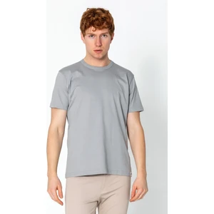 Erkek Fit Kalın Penye Rahat Sade Klasik T-Shirt