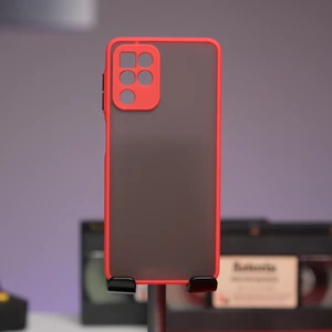 Lara By Afk Lux Samsung Galaxy A22 Kırmızı Uzun Ömürlü Yumuşak  Silikon Kılıf