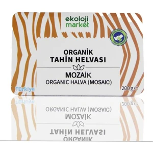 Ekoloji Market Organik Tahin Helvası (Mozaik) 200GR.