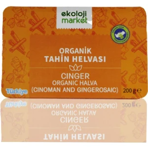 Ekoloji Market Organik Tahin Helvası (Cinger) 200GR.