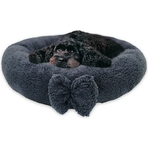 Pelüş Simit Kedi  Köpek Yatağı