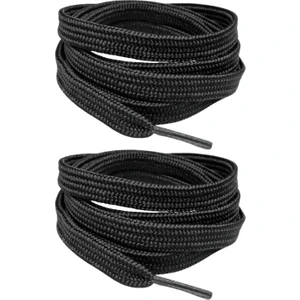Exclusive 120 cm Ayakkabı Bağcığı, Yassı Çift Katmanlı Örgülü Nike Adidas Vans Için Bağcık
