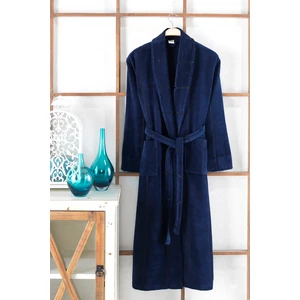 Kadife Şalyaka Bedenli Bornoz