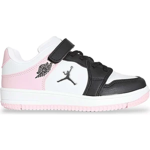 1608 Anatomik Tabanlı  Çocuk Sneakers Ayakkabı - NKT01608-SIYAH Pembe-34