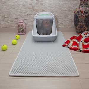 Paspas Car 60X110 cm Kedi Tuvalet Önü Paspası Beyaz