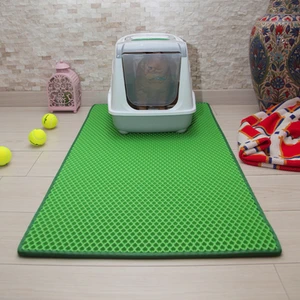 Paspas Car 60X110 cm Kedi Tuvalet Önü Paspası Yeşil