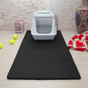 Paspas Car 60X110 cm Kedi Tuvalet Önü Paspası Siyah