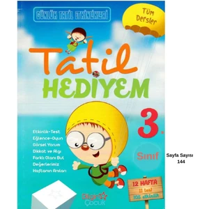 Bilgin Çocuk Yayınları 3. Sınıf Yaz Tatili Kitabı Tüm Dersler