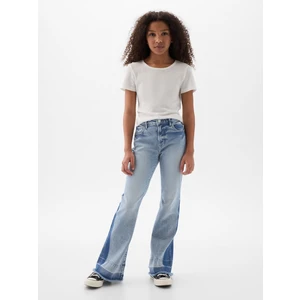 Kız Çocuk Mavi High Rise '70S Flare Jean Pantolon