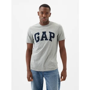 Erkek Gri Gap Logo T-Shirt