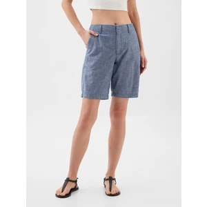 Kadın Mavi 9" Downtown Chambray Bermuda Şort