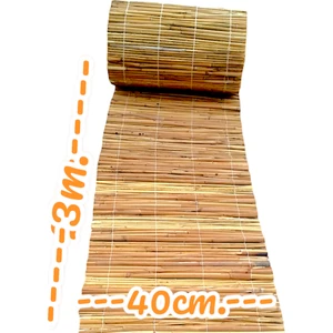 40CM.X3M. Kamış Hasır Balkon Çiti Duvar Çiti Bahçe Dekorasyonu