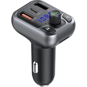Ghk Tech Bluetooth Usb3.0 ve Type C Pd Hızlı Şarj Fm Transmitter