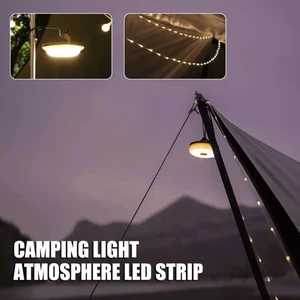10 Metre LED Kamp Lambası Yeşil