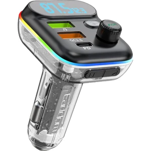 Ghk Tech Bluetooth Usb3.0 ve Type C Pd Hızlı Şarj Fm Transmitter
