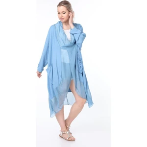 Itayan Ipek Detaylı Oversize Kaftan