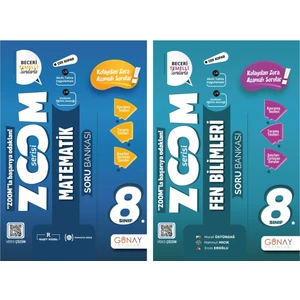 Günay Yayınları Günay Lgs 8. Sınıf Zoom Serisi Matematik ve Fen Bilimleri