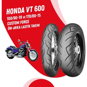 Honda Vt 600 Mitas Custom Force Lastik Takımı