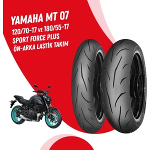 Yamaha mt 07 Mitas Sport Force + Lastik Takımı