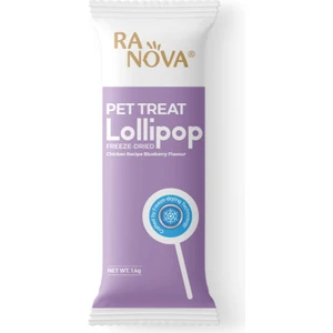 Yaban Mersinli Kurutulmuş Kedi Lolipop 1 Adet