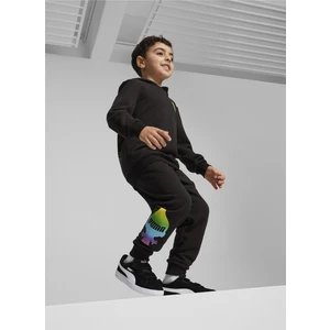 Dar Paça Siyah Erkek Eşofman Altı 62483001-PUMA x Trolls Sweatpants