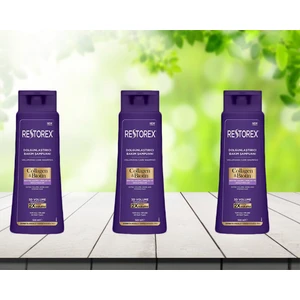 Collagen & Biotin Hacimsiz Saçlar Için Dolgunlaştırıcı Şampuan 500 ml * 3 Adet