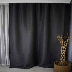 Miabella Home Mr.stock Keten Güneşlik Fon Perde Tek Kanat  - 15685