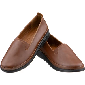 Taba Lastik Detaylı Kadın Ayakkabı