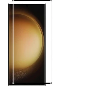 Samsung Galaxy S24 Ultra 3D Curved Tam Kaplayan Kavisli Tempered Cam Ekran Koruyucu - AL3282