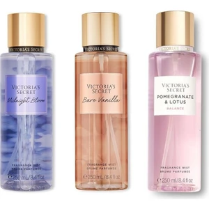 Vıctorıa's Secret Bare Vanilla-Midnight Bloom-Pomegranate Ve Lotus Vücut Spreyi Üçlü Set