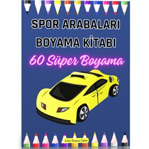 Spor Arabaları Boyama Kitabı